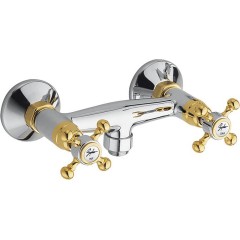 SAPHO - ANTEA nástěnná sprchová baterie, chrom/zlato 3862