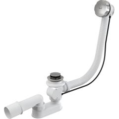 Sifon vanový automat 57cm chrom-kov A55K kompletní, d45mm zátka ALCA Plast A55K (A55K)