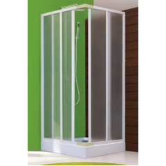 ROYAL A4 Sprchová zástěna čtvercová 80x80cm, plast