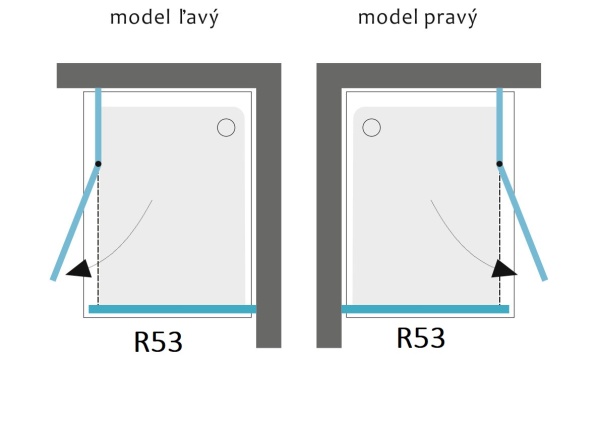 Better R53 CHROM Sprchový kout čiré sklo 8mm, 140x90x195cm - better-r43-140x80-pravy-b-5ba258ae0dd42b7d-600x600