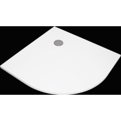 FUSION 90 sprchová vanička z litého mramoru čtvrtkruhová