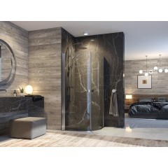 GLASS S2 90 cm CHROM Sprchová zástěna čiré sklo