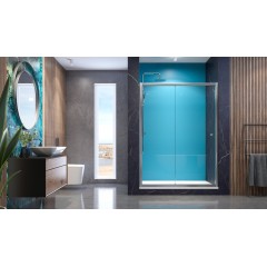 Master B2 sprchové dveře do niky zasouvací 116-120 cm