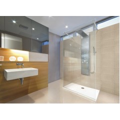 OASIS F3 90x200cm - Sprchová zástěna