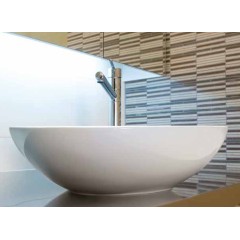 OVAL1 keramické umyvadlo 52,5 x 41 x 17 cm