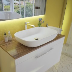 BOSS umyvadlo se zaoblenými rohy 60 x 40 x 13 cm