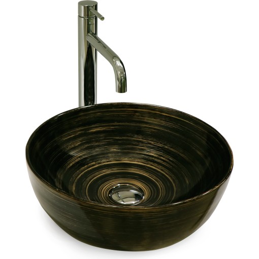 ZARA 1 keramické umyvadlo 41x41x14 cm 