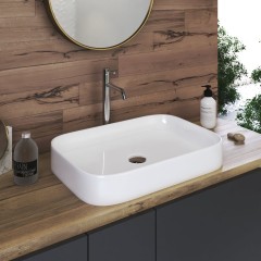NEXT 55 keramické umyvadlo 55x38x11cm