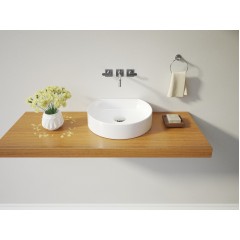 REX keramické umyvadlo na desku 40x35x10 cm