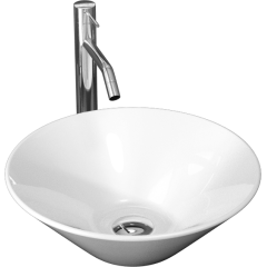 SANDRA kruhové umyvadlo 42 x 42 x 14,5 cm  