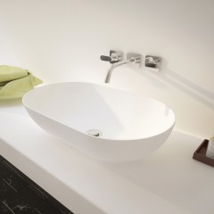 SWING oválné umyvadlo 56 x 32,5 x 15,2 cm