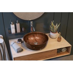 ZARA 3 keramické umyvadlo 41x41x14 cm