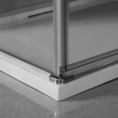 VIP A4 90 cm CHROM Sprchová zástěna čiré sklo 8mm