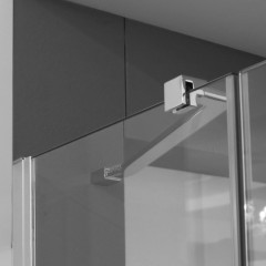 VIP A4 90 cm CHROM Sprchová zástěna čiré sklo 8mm