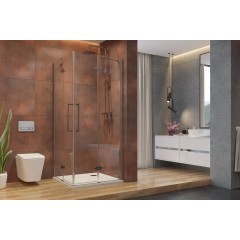 VIP A4 90 cm CHROM Sprchová zástěna čiré sklo 8mm