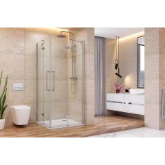 VIP A4 90 cm CHROM Sprchová zástěna čiré sklo 8mm