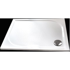 Bent 120x80cm sprchová vanička z litého mramoru obdélníková s protiskluzovou úpravou