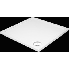 SMC 90x90cm sprchová vanička z tvrzeného polymeru čtvercová