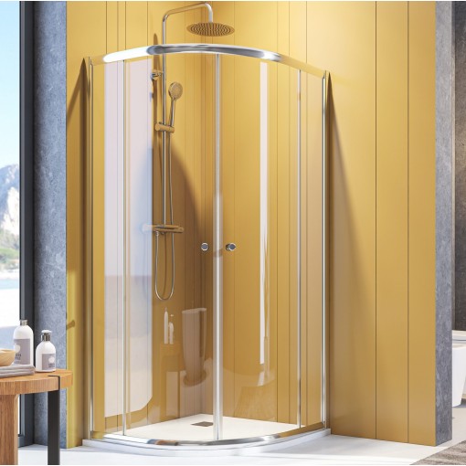 Sprchová zástěna Family S4 90 cm CHROM