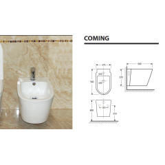 COMING závěsný bidet