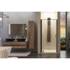 YES BLACK B1 60 sprchové dveře do niky jednokřídlé 57-61cm