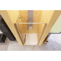 YES B8 90 sprchové dveře do niky zalamovací 87-91cm