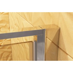 YES B8 90 sprchové dveře do niky zalamovací 87-91cm