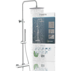 Sprchový set včetně termostatické baterie AQUADUCT, chrom 60044