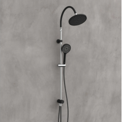 Sprchový set bez baterie MATAO, chrom/černá 60627