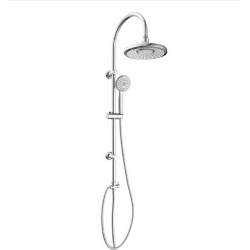Sprchový set včetně baterie s roztečí 150 mm-letní déšť