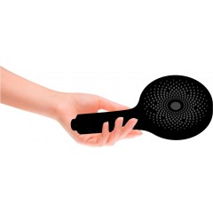 Ruční masážní sprcha 3 režimy sprchování, průměr 130mm, černá/chrom SAMOA RAIN (60956) 
