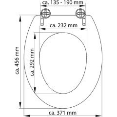 Duroplastové sedátko WHITE 82000