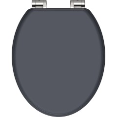 Wc sedátko Anthrazit MDF se zpomalovacím mechanismem SOFT-CLOSE