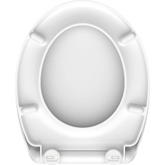 Duroplastové sedátko se zpomalovacím mechanismem SOFT-CLOSE WHITE 82300