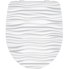 Duroplastové sedátko se zpomalovacím mechanismem HG SOFT-CLOSE Bílá vlna