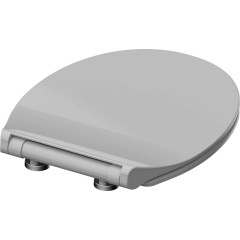 Duroplastové sedátko se zpomalovacím mechanismem SOFT-CLOSE SLIM GREY 82702