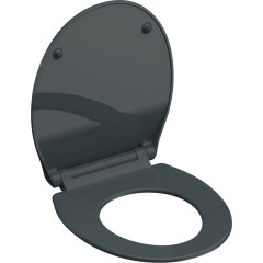 Duroplastové sedátko se zpomalovacím mechanismem SOFT-CLOSE SLIM ANTRACIT 82704
