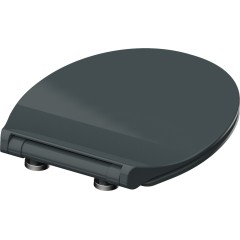 Duroplastové sedátko se zpomalovacím mechanismem SOFT-CLOSE SLIM ANTRACIT 82704