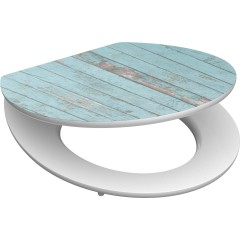 Wc sedátko Blue Wood MDF HG se zpomalovacím mechanismem SOFT-CLOSE