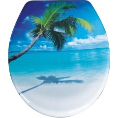 Duroplastové sedátko se zpomalovacím mechanismem SOFT-CLOSE Caribbean
