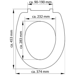Duroplastové sedátko se zpomalovacím mechanismem SOFT-CLOSE Kámen