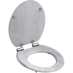 WC sedátko se zpomalovacím mechanismem SOFT-CLOSE LIGHT WOOD MDF 