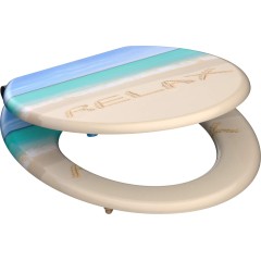Wc sedátko Relax MDF se zpomalovacím mechanismem SOFT-CLOSE
