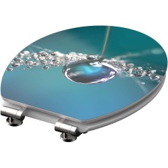 Wc sedátko Water Drop MDF HG se zpomalovacím mechanismem SOFT-CLOSE