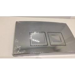 Geberit Set předstěnové instalace, klozet Alpha se sedátkem, tlačítko Delta35, matný chrom 110.100.00.1 NR6