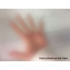 Sprchové dveře PURE D2 110 dvoukřídlé 106-111 x 190 neprůhledné sklo