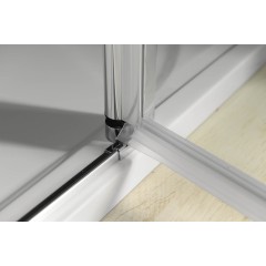 Sprchové dveře PURE D2 110 dvoukřídlé 106-111 x 190 neprůhledné sklo