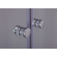 Sprchové dveře PURE D2 110 dvoukřídlé 106-111 x 190 neprůhledné sklo