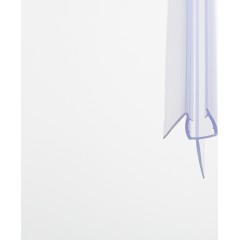 Spodní těsnicí lišty na dveře (okapnička) pro Melody B8,D1- 2000mm, na sklo 6mm