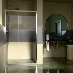 Flexi B2 100 posuvné sprchové dveře  rozměr 90-100 cm